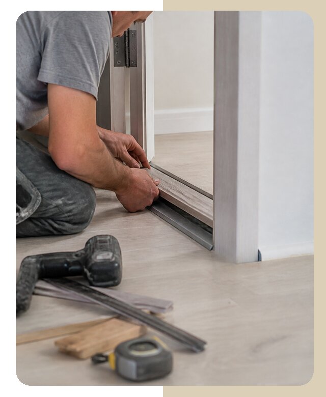 Установка порога межкомнатной двери в Борисоглебске от 2601 р. | Дверной